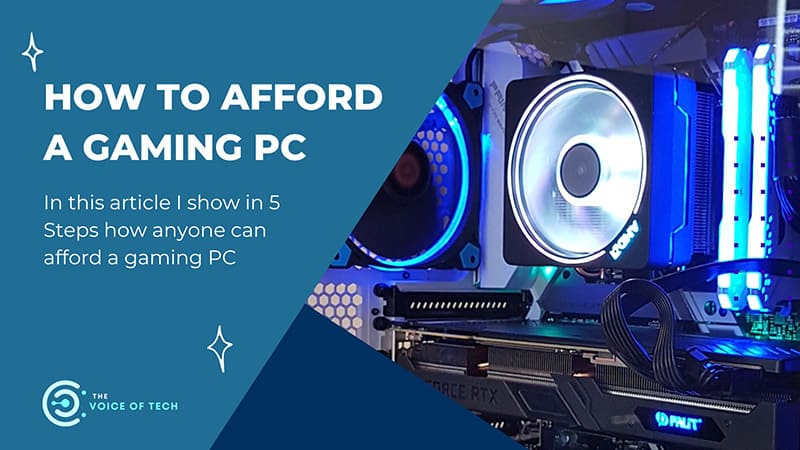 how to afford a gaming pc