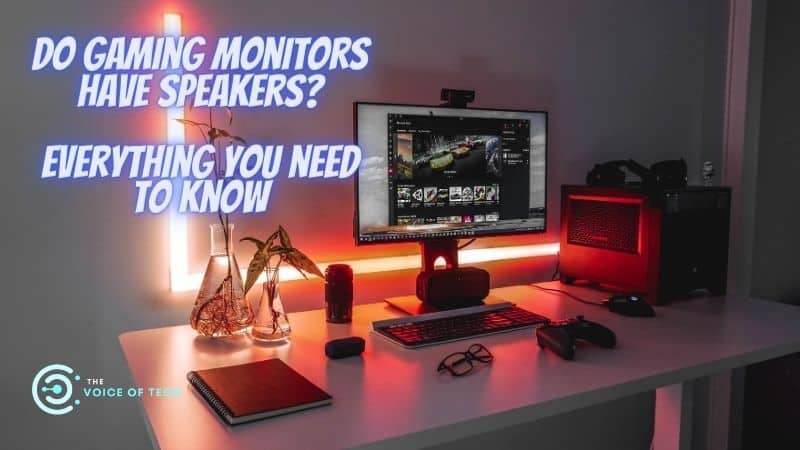 do gaming monitors have speakers