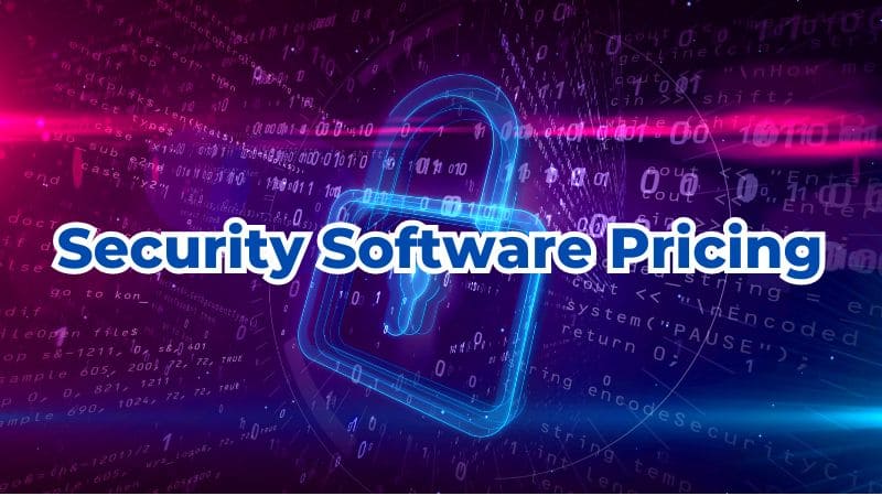 security software pricing